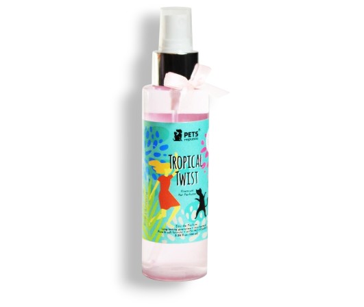 PETS REPUBLIC PET PERFUME TROPICAL TWIST 3.98FL OZ 100ML | عطر للحيوانات الأليفة من بيتس ريبابليك، تويست استوائي، 3.98 أونصة سائلة 100 مل
