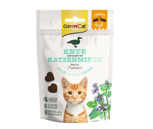 Crunchy Snack Duck With Catnip 50G | كرنشي سناك دَك وذ كاتنِب ٥٠ ج