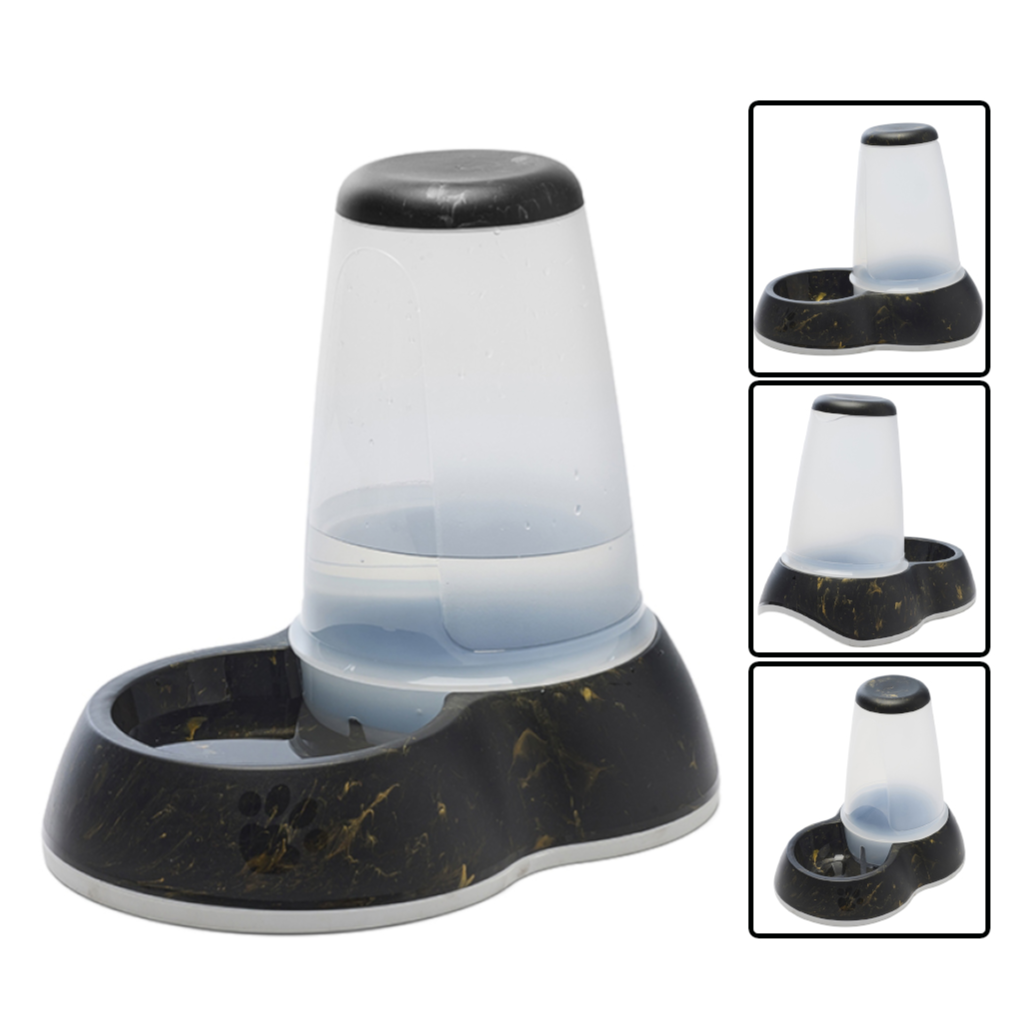 Savic Loop Water Marble Design Large 3.0 L - Black Gold | سافيك لوب ووتر ماربل ديزاين لارج ٣.٠ ل - بلاك غولد